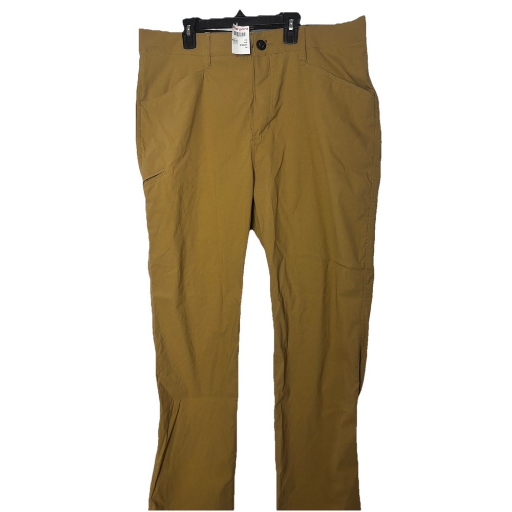 NEW Orvis Pants 38x33‎ Antique Bronze Khaki Tech Pants Stretch Water Repellent